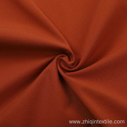 polyester full polyester four-way stretch plain weave fabric